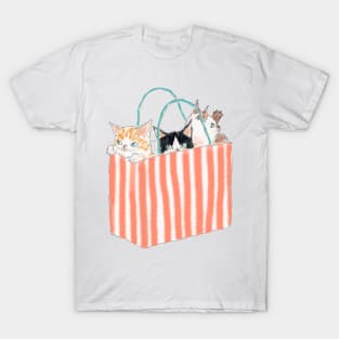 Peeping Cat T-Shirt